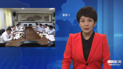 胡先平主持召开区委常委会会议