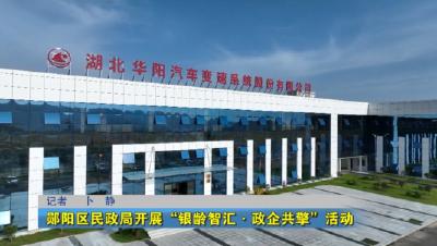 郧阳区民政局开展“银龄智汇·政企共擎”活动