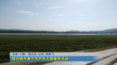 城关镇开展守水护水志愿服务活动
