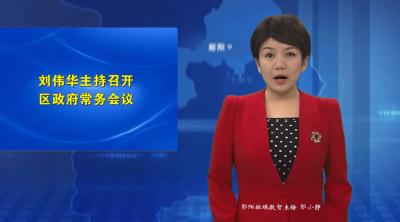 刘伟华主持召开区政府常务会议