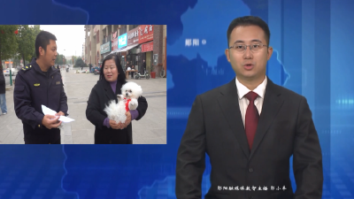 郧阳区常态化巡查整治不文明养犬 市民齐赞生活环境改善