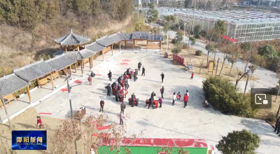 “万福迎春”贺新年  墨香送福暖乡村