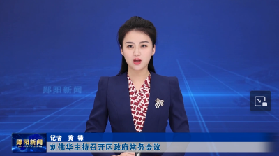 刘伟华主持召开区政府常务会议