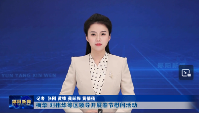 梅华 刘伟华等区领导开展春节慰问活动