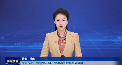  桃花沟村：特色中药材产业激活乡村振兴新动能