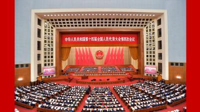 独家视频丨习近平等党和国家领导人出席十四届全国人大四次会议第二次全体会议 