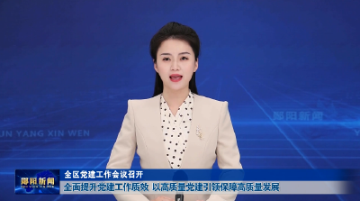 全区党建工作会议召开 全面提升党建工作质效 以高质量党建引领保障高质量发展