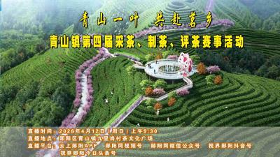 青山一叶 共赴茗乡 青山镇第四届采茶、制茶、评茶活动