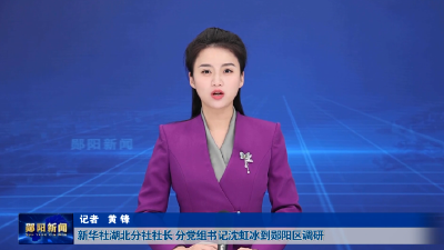 新华社湖北分社社长 分党组书记沈虹冰到郧阳区调研