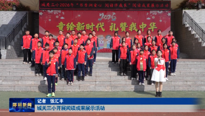 城关三小开展阅读成果展示活动