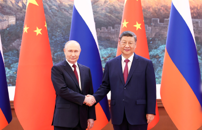 习近平同俄罗斯总统普京会谈 