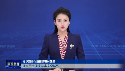 梅华到南化塘镇调研时强调 抓实民生保障 筑牢安全防线