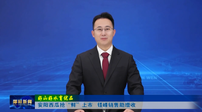 【好山好水育优品】安阳西瓜抢“鲜”上市   错峰销售助增收