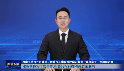 梅华主持召开区委树立和践行正确政绩观学习教育“真抓实干”专题研讨会 锤炼真抓实干优良作风 务实笃行推动高质量发展