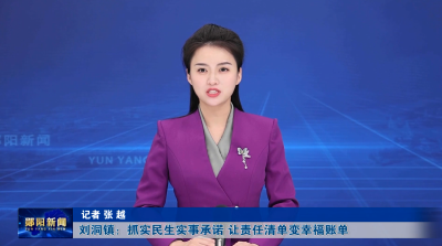 刘洞镇：抓实民生实事承诺 让责任清单变幸福账单