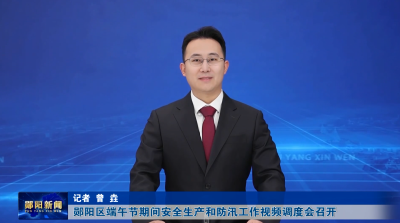 郧阳区端午节期间安全生产和防汛工作视频调度会召开
