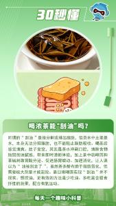 每日辟谣|饭后喝浓茶，真的能“刮油”吗？