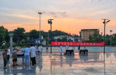 郧阳区刘洞镇：夜市传岐黄 健康惠民生