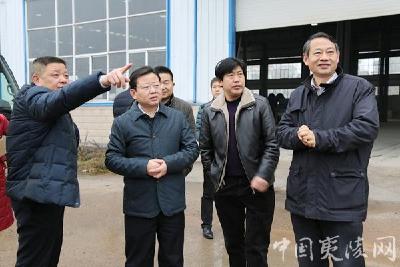 王平昌调研企业开复工和项目建设情况