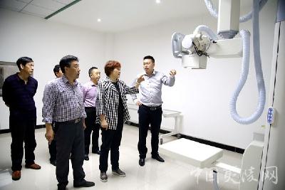 简晓玲到东城城乡统筹试验区调研工业经济发展