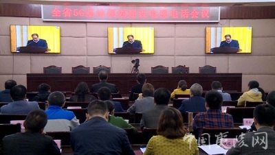 夷陵区收看全省5G基站规划建设电视电话会议