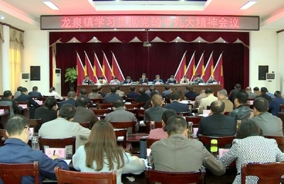龙泉镇学习贯彻十九大精神