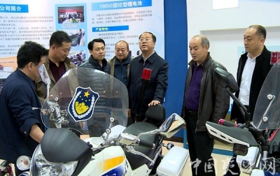 岢岚县考察团考察夷陵区经济社会发展情况 