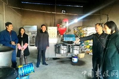 【区食药监局】市食药监局到分乡镇指导榨油小作坊升级改造工作