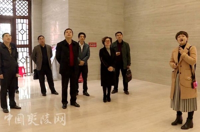 北海市考察组来夷考察农村文明创建工作