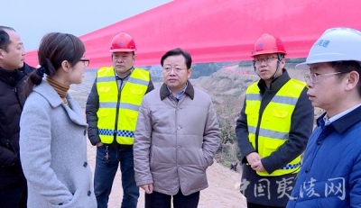 王平昌调研坝区重点项目安全生产工作