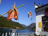 西北口水库 水天一色好风光