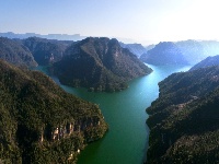 西北口水库 水天一色好风光