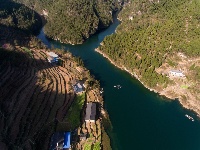 西北口水库 水天一色好风光