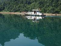 西北口水库 水天一色好风光