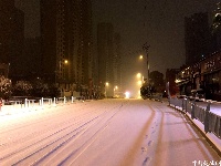 当夷陵遇上雪 水雾朦胧惹人驻足