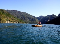 西北口水库 水天一色好风光