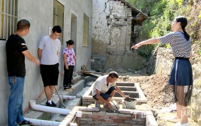分乡镇“厕所革命”工作扎实推进 