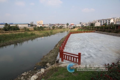 夷陵墩子河生态工程建设竣工