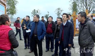 海南省文明创建考察团来夷考察