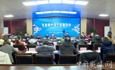 龙泉镇举行年轻干部座谈会