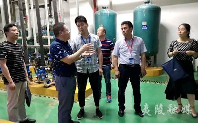 夷陵区卫健局到夷陵医院开展安全生产检查