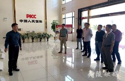 湖北省商务厅调研组来夷调研安全生产和经济工作