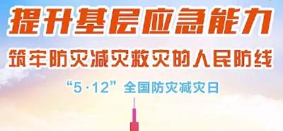 全国防灾减灾日 | 遇到灾害怎么办？这12条卫生应急知识要记牢！