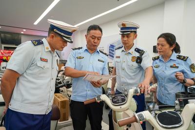 夷陵区组织开展第四次电动自行车安全隐患全链条整治联合检查