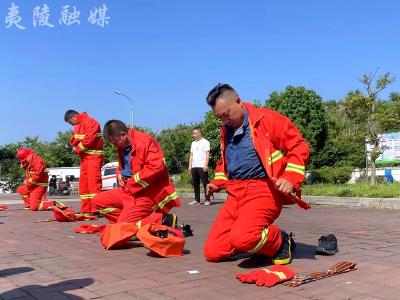 消防技能“大比武” “晒”出安全实战本领