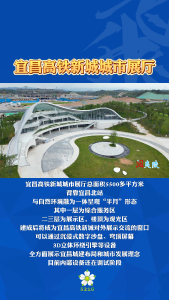 飞阅夷陵——宜昌高铁新城城市展厅呼之欲出
