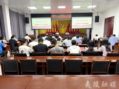 学习贯彻党的二十届三中全会精神夷陵区委宣讲团分乡报告会举行