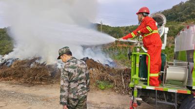 以“练”备战 防火于未“燃”