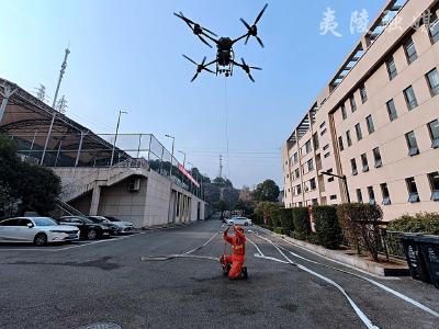 夷陵区消防救援大队“以演促练”开展无人机助力森林火灾扑救演练