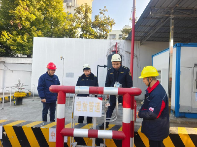 区市场监管局“望闻问切”保障燃气特种设备安全